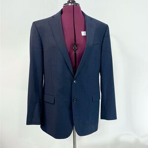 Brooks Brothers Explorer Regent Fit Stripe Print 40R Blazer Sport Coat Jacket